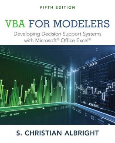 Vba for modelers developing - vba,
