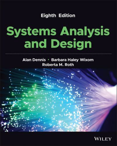 Systems analysis and design - and,