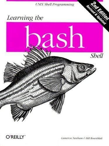 Learning the bash shell 2nd - learning,