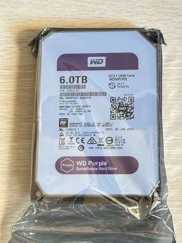 6tb purple - wd,